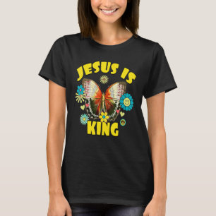 Jesus Is King Bible Verse Love Like Jesus Christia T-Shirt