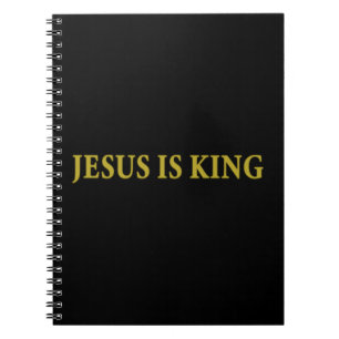 Jesus is King Christian Pullover HoodieJesus is Ki Notebook