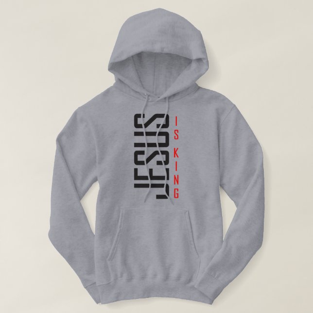 Jesus is King Hoodie (Design Front)