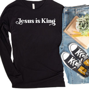 Jesus Is King Long Sleeved T-Shirt