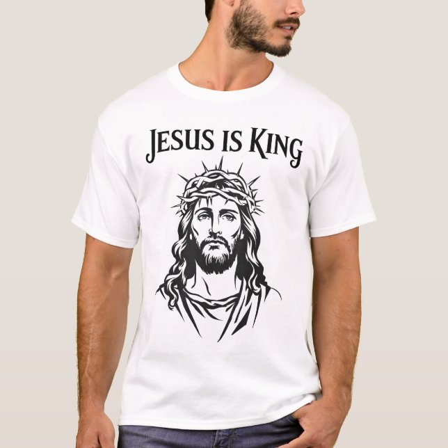 Jesus is King T-Shirt (Front)