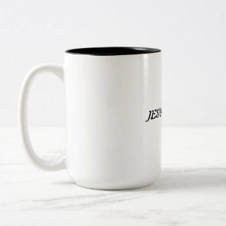 Jesus is king Two-Tone coffee mug