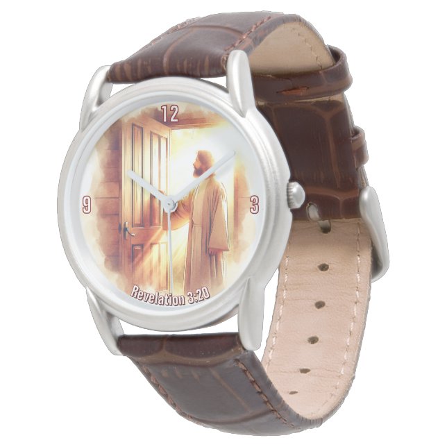 Jesus is Knocking Watch (Angled)