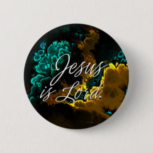Jesus is Lord 1AA Button