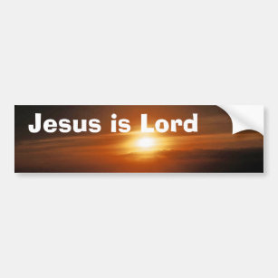 Jesus is Lord Bumper Sticker