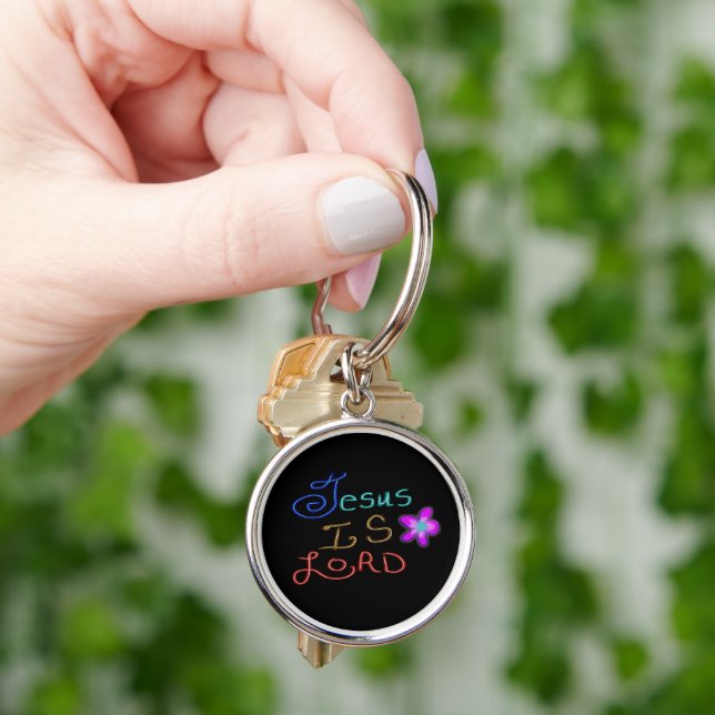 Jesus is LORD Christian  Key Ring (Hand)