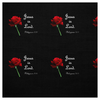 Jesus is Lord Fabric