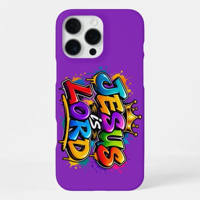 Jesus is Lord iPhone Case (Back)