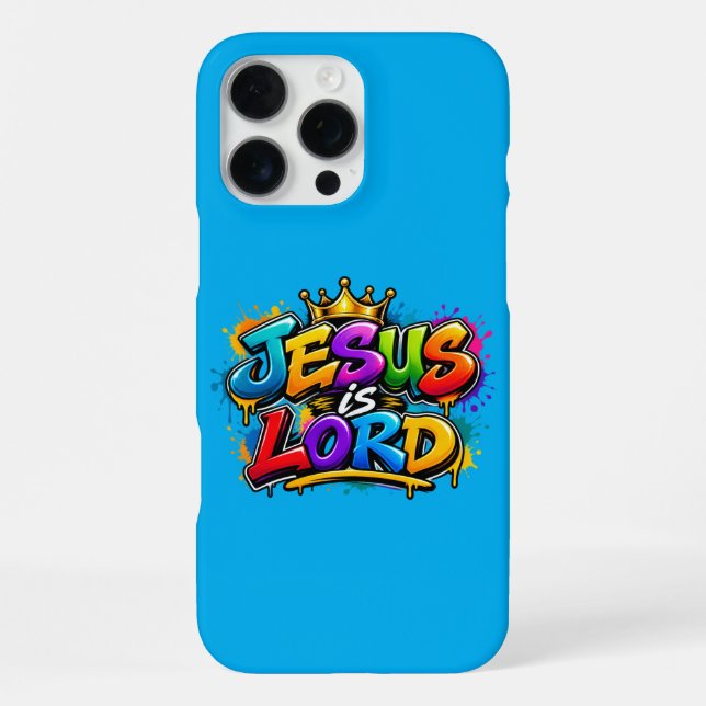 Jesus is Lord iPhone Case (Back)