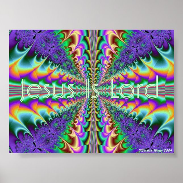Jesus Is Lord Poster (Front)