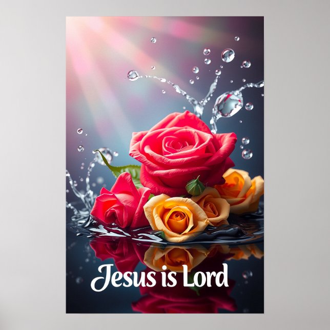 Jesus is Lord Poster (Front)