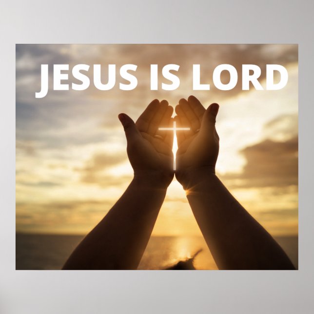 Jesus Is Lord Poster (Front)
