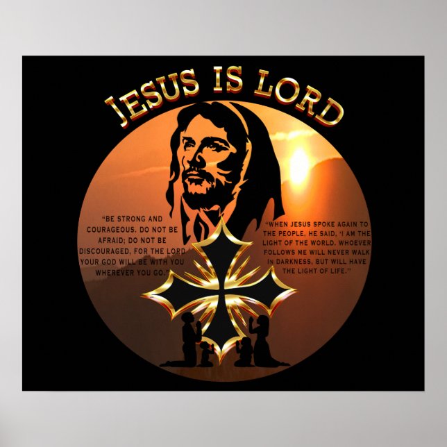 Jesus Is Lord Poster (Front)