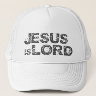 Jesus is Lord- swirls Trucker Hat