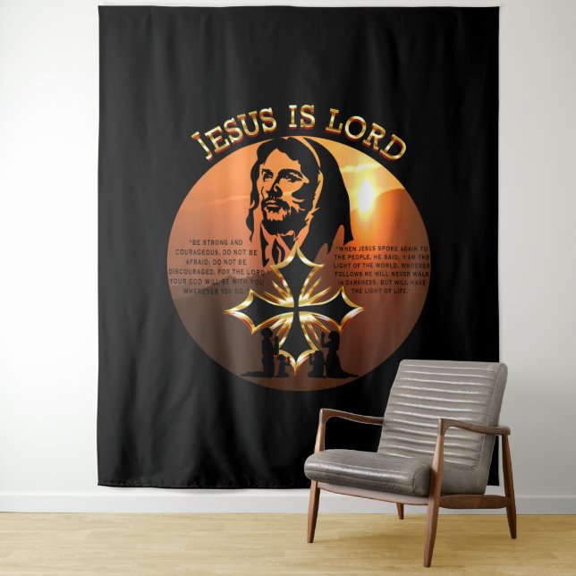 Jesus Is Lord Tapestry (In Situ)