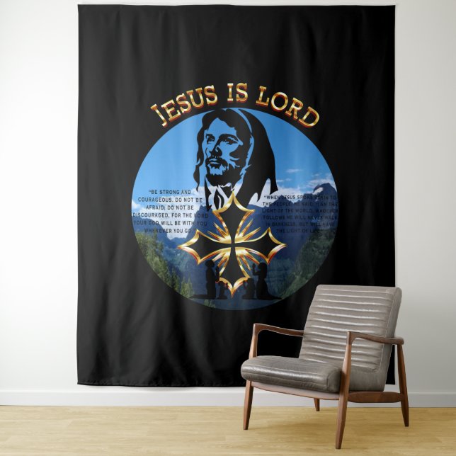 Jesus Is Lord Tapestry (In Situ)