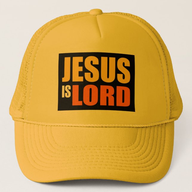Jesus is Lord YO Trucker Hat (Front)