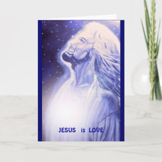 JESUS   is  LOVE Holiday Card