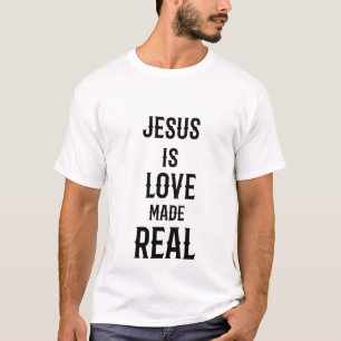 Jesus is Love Made Real Royal Luxury T-Shirt 