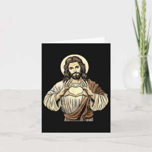 Jesus Is Love Tee Jesus Loves You Easter Christmas Card