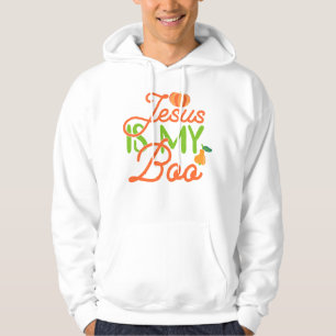 Jesus Is My Boo Halloween Christian Design Hoodie