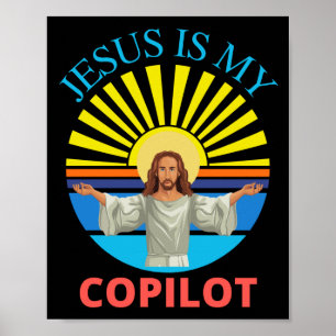 JESUS IS MY COPILOT POSTER