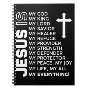 Jesus Is My Everything Jesus T-ShirtAre you a Patr Notebook