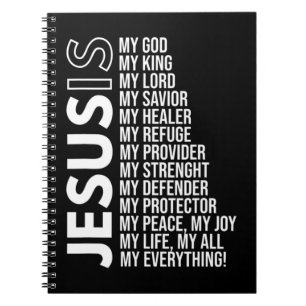 Jesus Is My Everything Jesus T-ShirtAre you a Patr Notebook