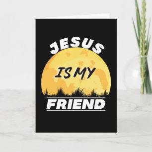 Jesus Is My Friend Bible Verse Quote Card