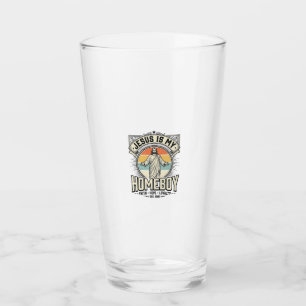 Jesus Is My Homeboy Vintage Religious Shirt Glass