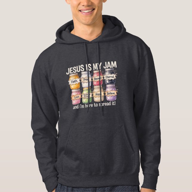 Jesus Is My Jam – Faith & Fruit Spread Tee (Front)