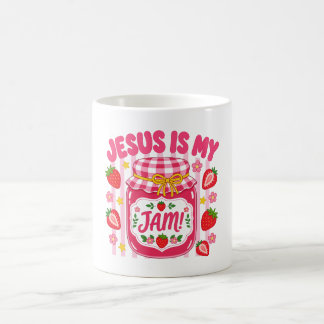 Jesus Is My Jam Shirt Cute Strawberry Jar Coffee Mug