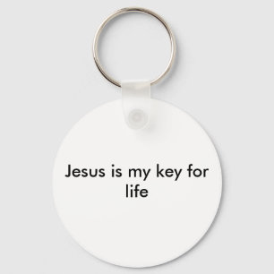 Jesus is my key for life ring