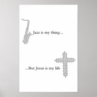 Jesus is my life poster