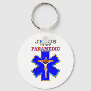 JESUS IS MY PARAMEDIC KEY RING