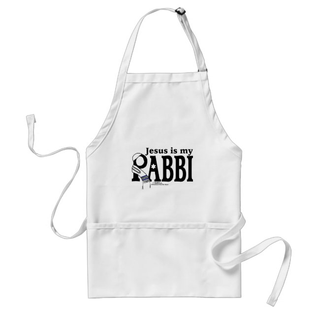 Jesus is my RABBI Standard Apron (Front)