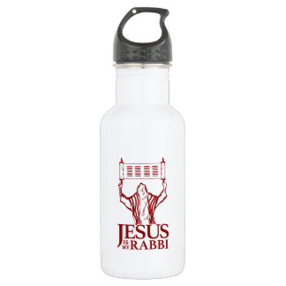 Jesus Is My Rabbi Water Bottle