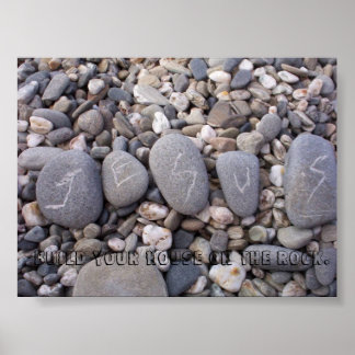 Jesus is My Rock. Poster