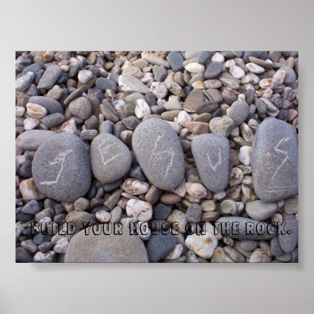 Jesus is My Rock. Poster (Front)