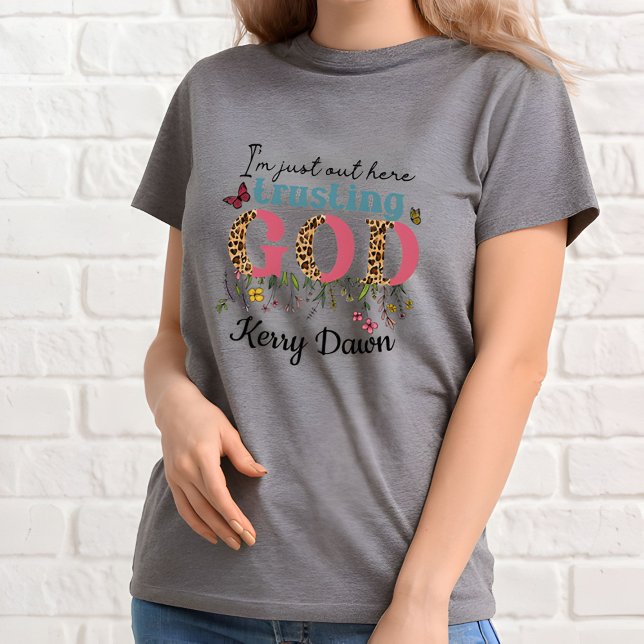 Jesus is My Rock-Trusting God's Plan T-Shirt (Creator Uploaded)