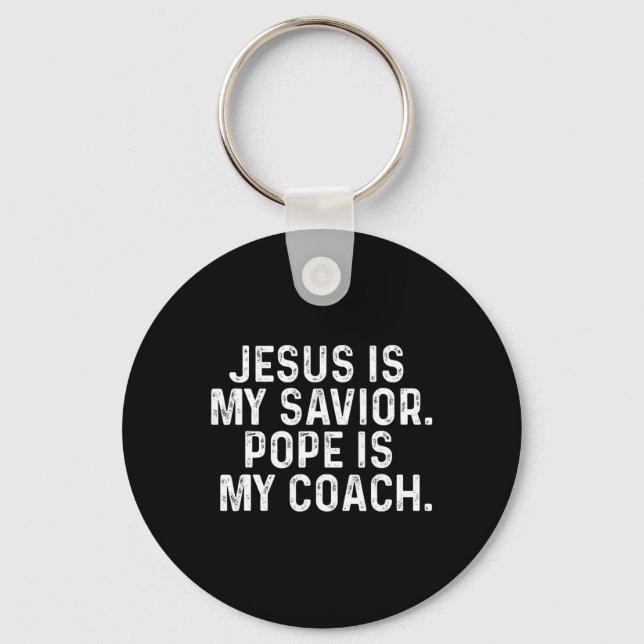 Jesus Is My Savior2  Key Ring (Front)