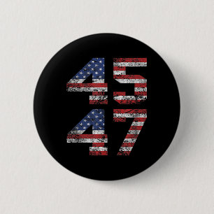 Jesus Is My Savior Trump Is My President American 6 Cm Round Badge
