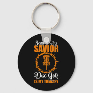 Jesus Is My Saviour Disc Golf Therapy Disc Golf De Key Ring