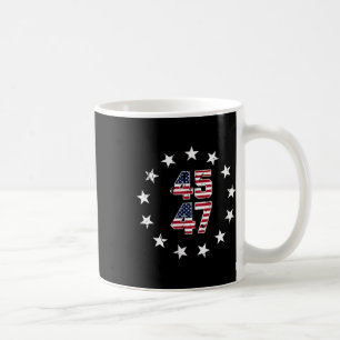 Jesus Is My Saviour Trump Is My President American Coffee Mug
