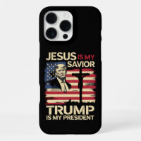 Jesus Is My Saviour Trump Is My President USA Flag