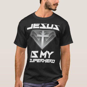 Jesus Is My Superhero Cute Powerful Christian Gift T-Shirt