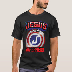 Jesus Is My Superhero Cute Powerful Christian Gift T-Shirt