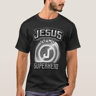 Jesus Is My Superhero Cute Powerful Christian Gift T-Shirt