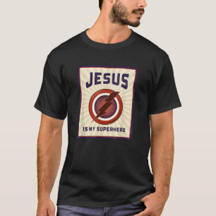Jesus Is My Superhero Kids Powerful Cute Christian T-Shirt