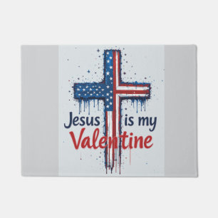 Jesus is my Valentine Doormat